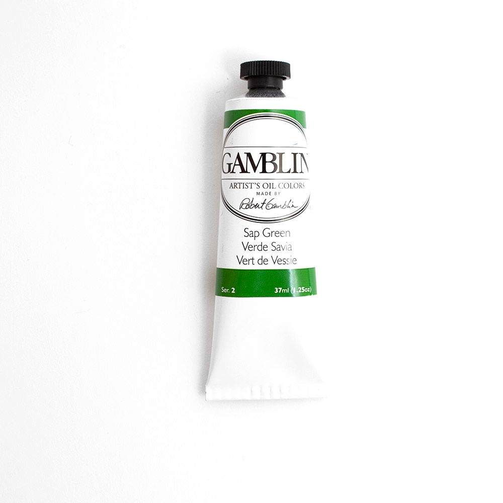 Gamblin, Oil, Art & School, Artist Grade, Paint, 37ml, 45670, Sap Green